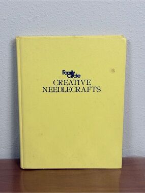 Vintage 70s Family Circle Creative Needlecrafts HC Crafting Book 1978